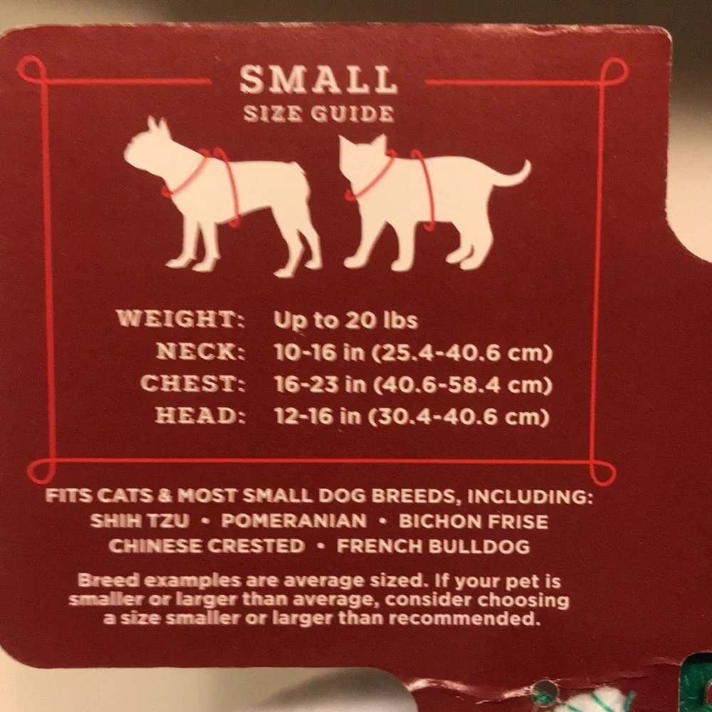 NIP Holiday Pet Hoodie